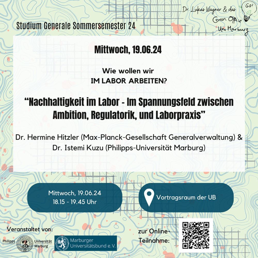 Marburg Sustainability Talks, 19.06.24. Universitätsbibliothek Marburg