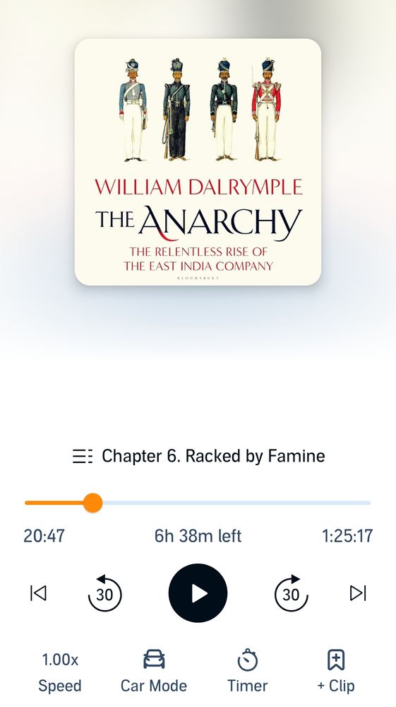 The Anarchy: The Relentless Rise of the East India Company by William Dalrymple
