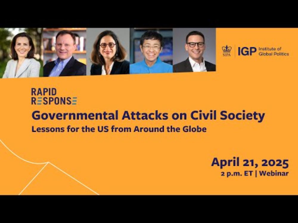 IGP Rapid Response: Governmental Attacks on Civil Society—Lessons for the US from Around the Globe