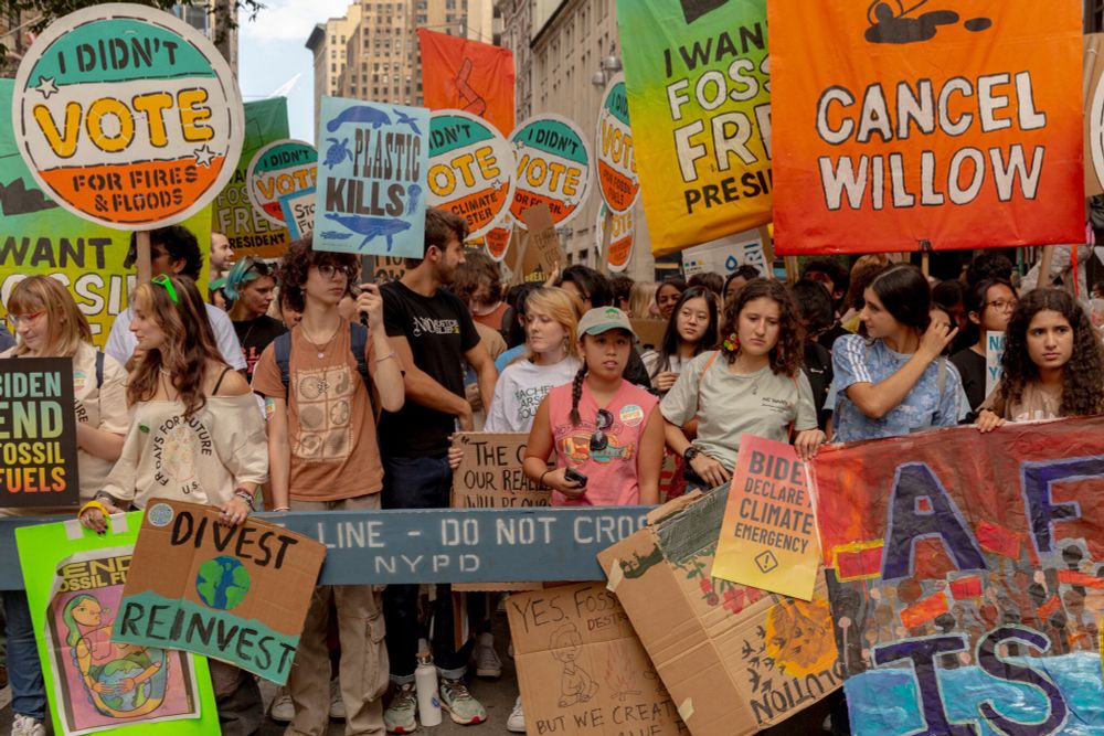 Climate change activists