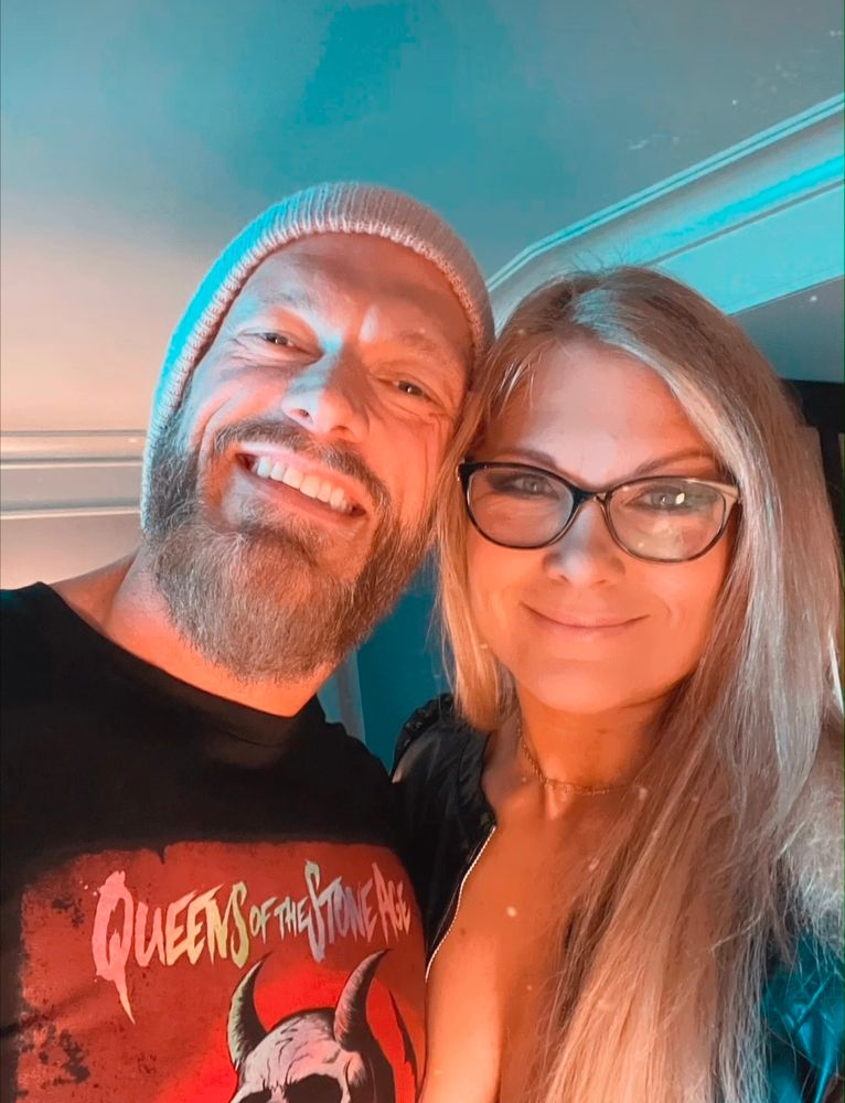 Beth Phoenix and Adam Copeland 