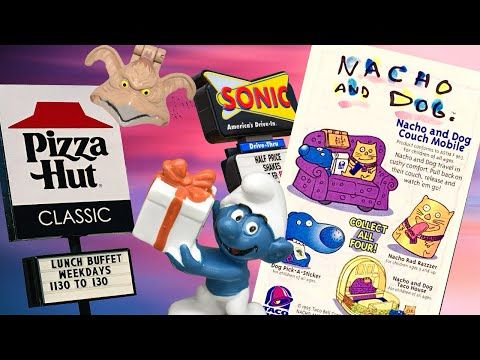 Four more KIDS MEAL TOYS you may have FORGOTTEN! Yum!