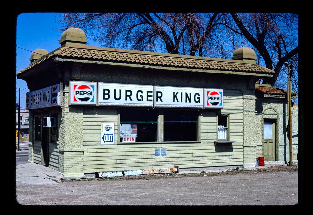 burger king, springfield, ohio, 1980