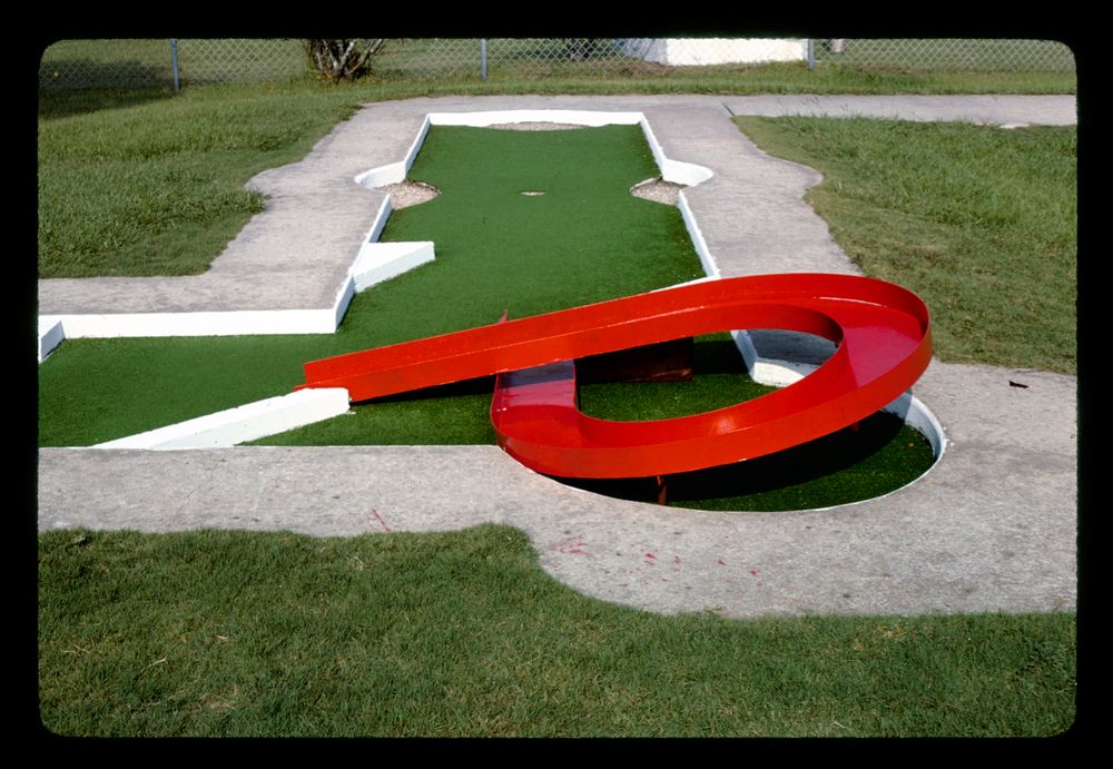 loop hole, jekyll island mini golf, jekyll island, georgia, 1985