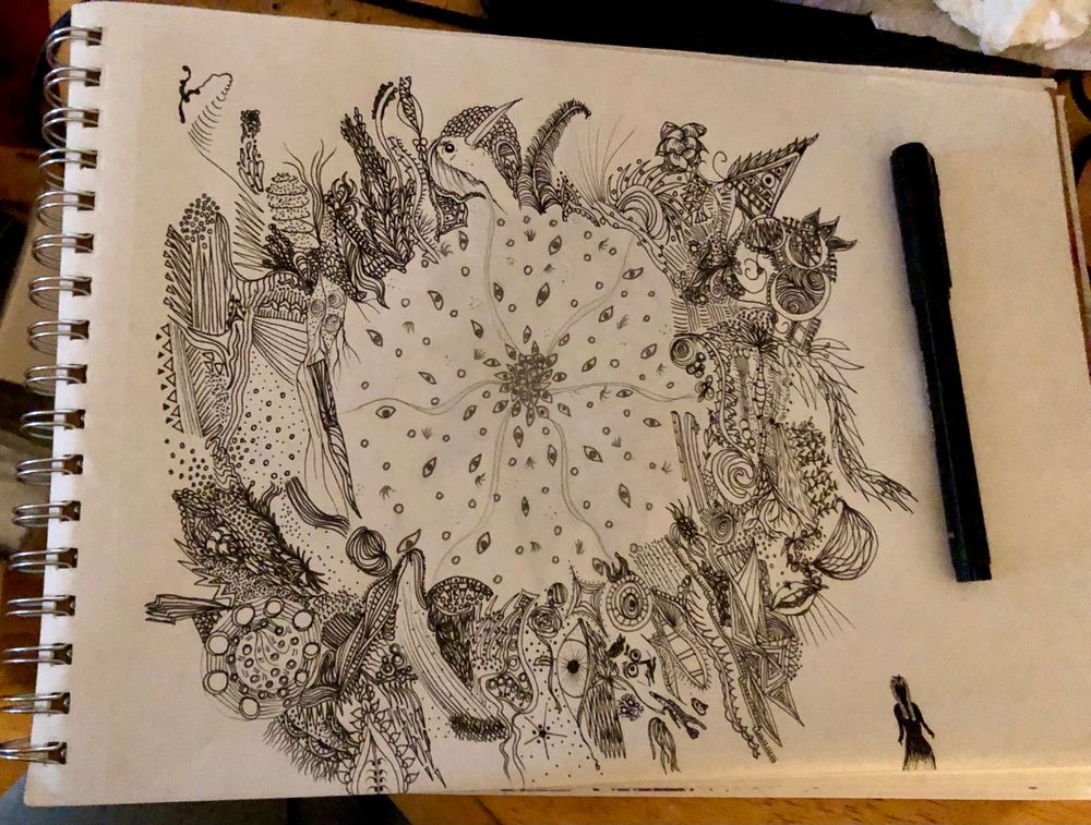 My doodle page is now getting very full