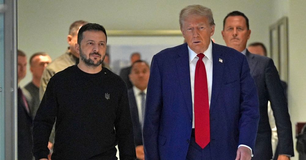 Meeting with Zelenskyy, Trump says he will negotiate a Ukraine-Russia deal 'that's good for both sides'