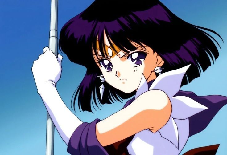 Sailor Saturn from Sailor Moon.