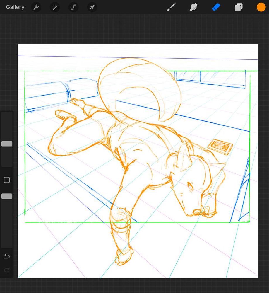 WIP Lounging Fox