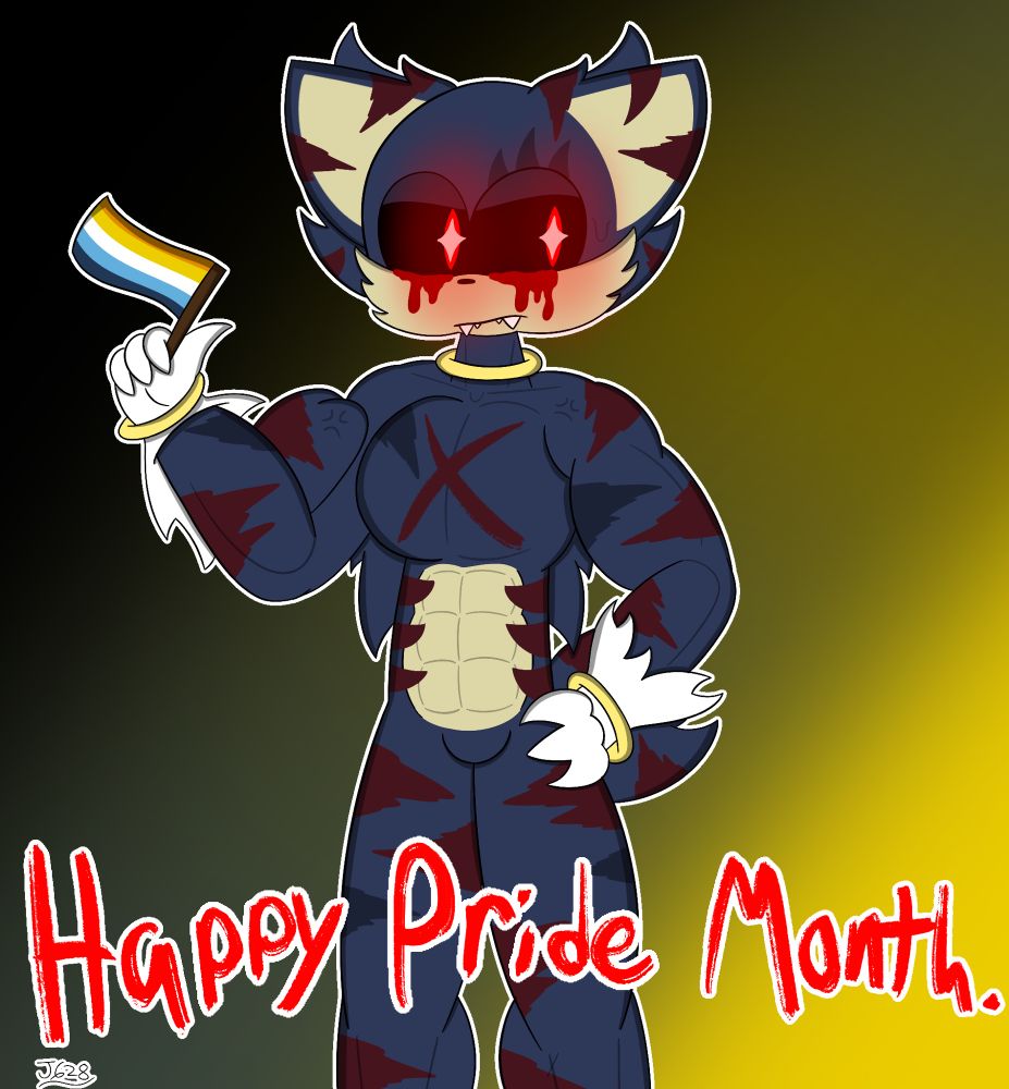 Yes, even villains like X himself celebrate this holiday. He’s a villain, not a monster.
Fun fact, X is canonically Aroace! He deems it unnecessary to look for a partner. But he’s still willing to celebrate this holiday with everyone else. :)
Hope you like it!