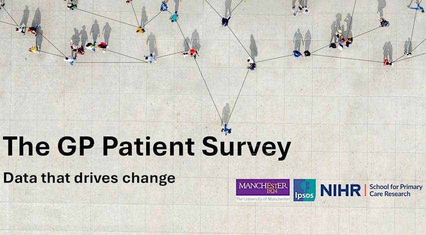 📢 Join the free event on the GP Patient Survey (GPPS), Wed, 1 Oct 2025 10:00 - 15:30, featuring research highlights, a keynote from Dan Wellings (The King’s Fund) & Q&A with Ipsos. Register now: bit.ly/3JBiBC4

#SPCR #PrimaryCare #Research
@fbmh-uom.bsky.social