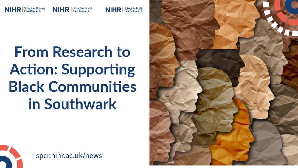 Former Three Schools’ Mental Health Programme award holder Stephanie Ejegi-Memeh is continuing to make an impact through her work championing equity in black-led public health: https://www.spcr.nihr.ac.uk/news/from-research-to-action-supporting-black-communities-in-southwark

#MentalHealth #Research

@georginaspcr.bsky.social 
@ashmore1973.bsky.social 