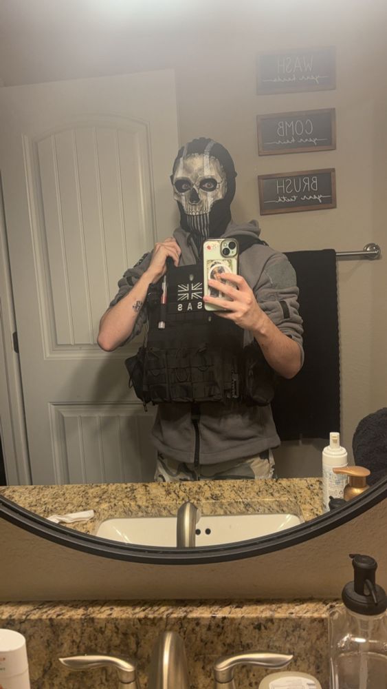 Ghost, but he’s Bald