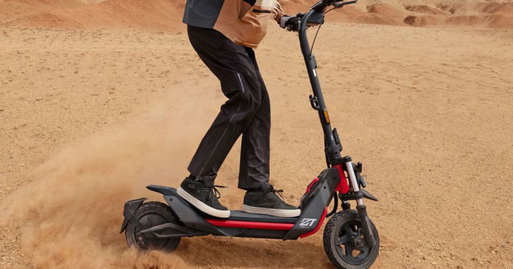 Segway’s first off-road scooter rolls over rough terrain on 11-inch wheels