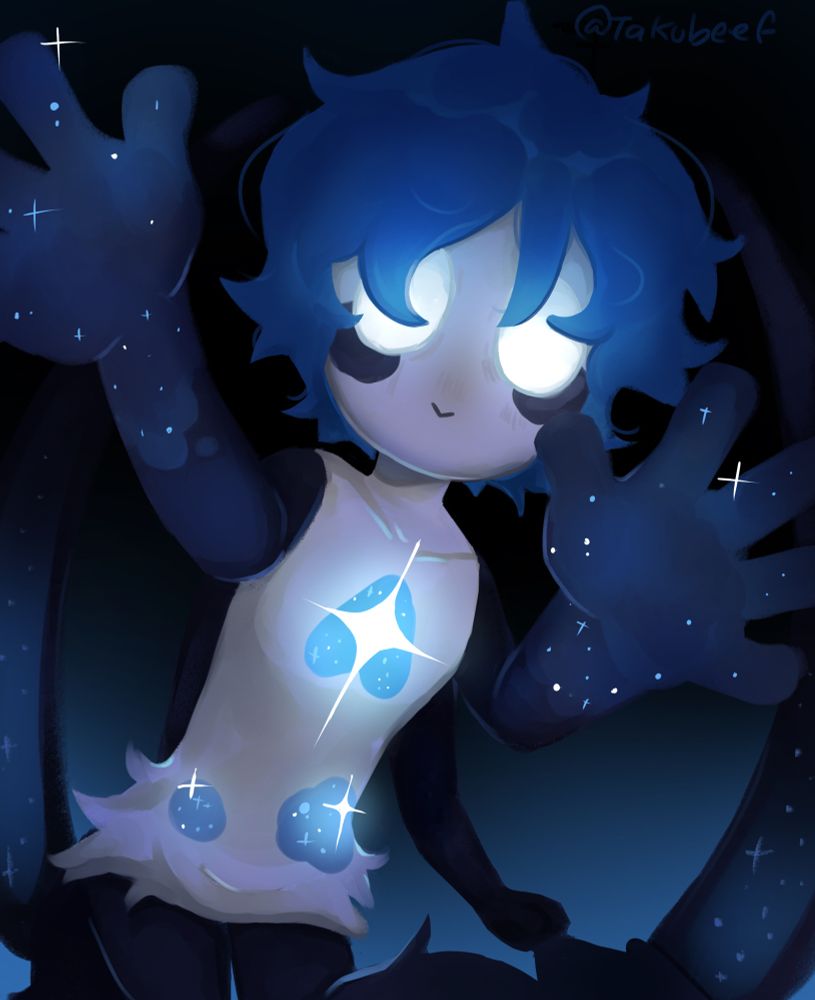 Soy’s oc: Core touching the screen