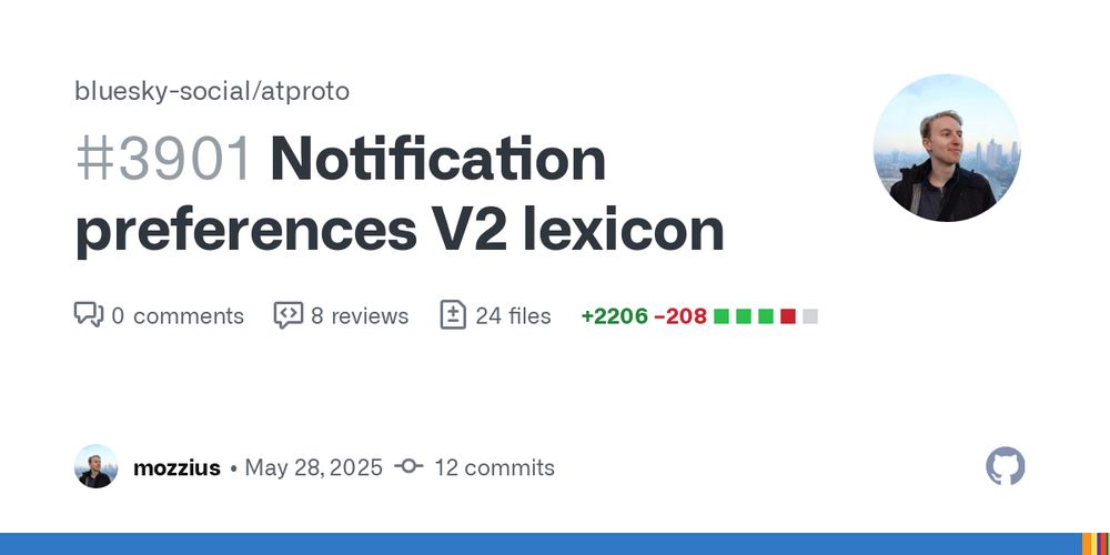 Notification preferences V2 lexicon by mozzius · Pull Request #3901 · bluesky-social/atproto