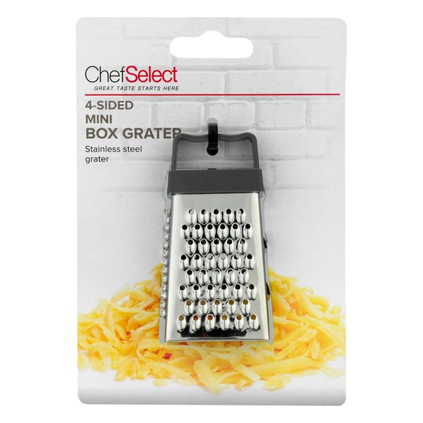 A very small box grater. So tiny that it's almost useless.