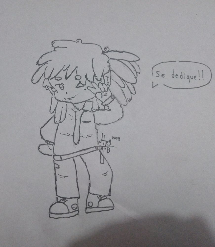 Meu desenho do Marcus :3