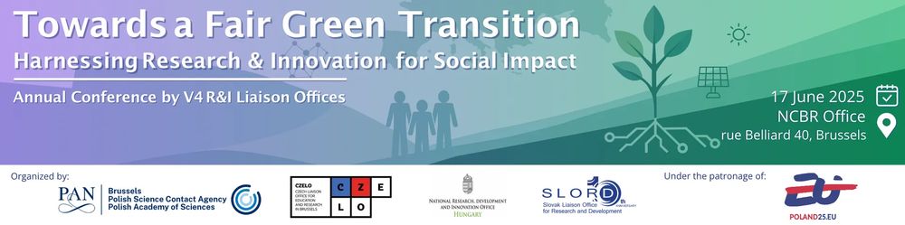 Event banner: Towards a Fair Green Transition – Harnessing Research & Innovation for social impact