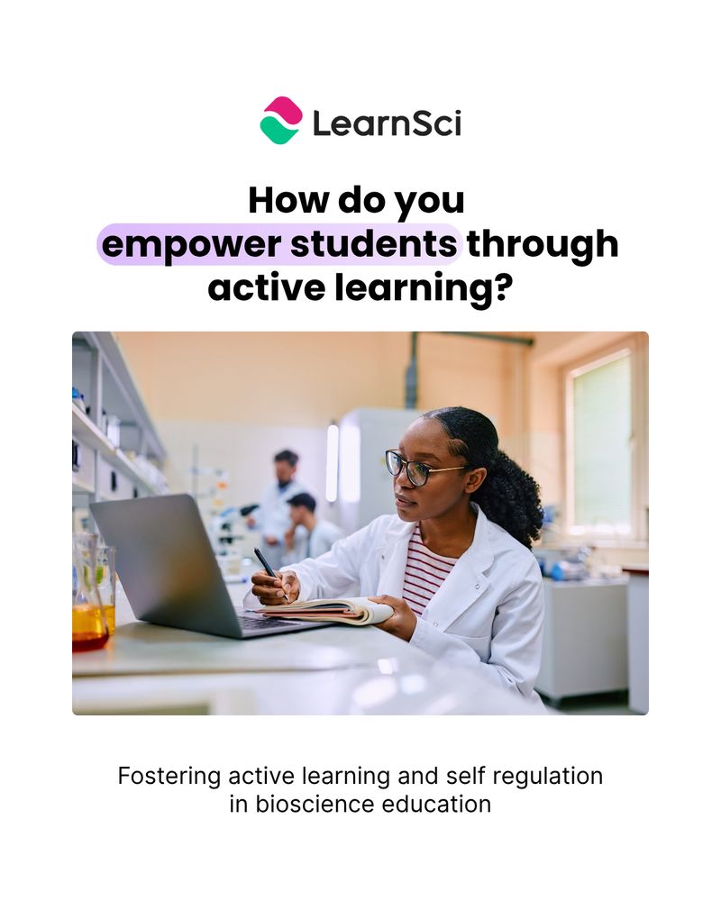How do you empower students through active learning?. Fostering active learning and self regulation in bioscience education.