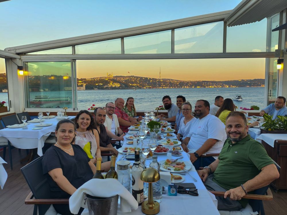 Learnsci hosted dinner with Turkish and UK bioscience academics.
