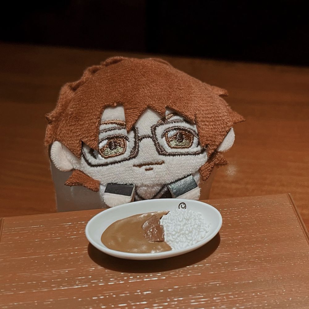 一枚目の写真の、ぬいぐるみ部分のアップ