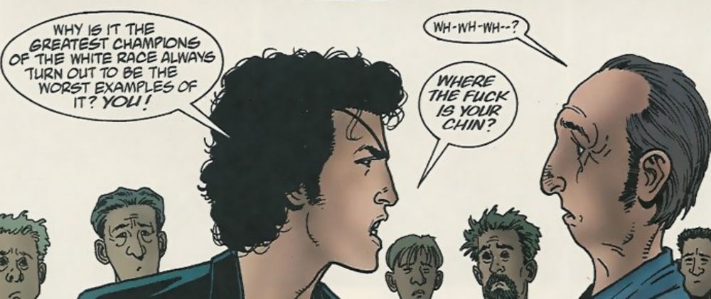 Jesse Custer from Preacher saying 