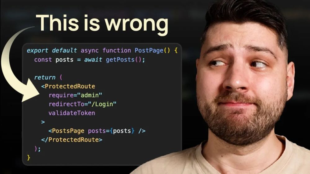 Authentication Gone Wrong (React Code Review)