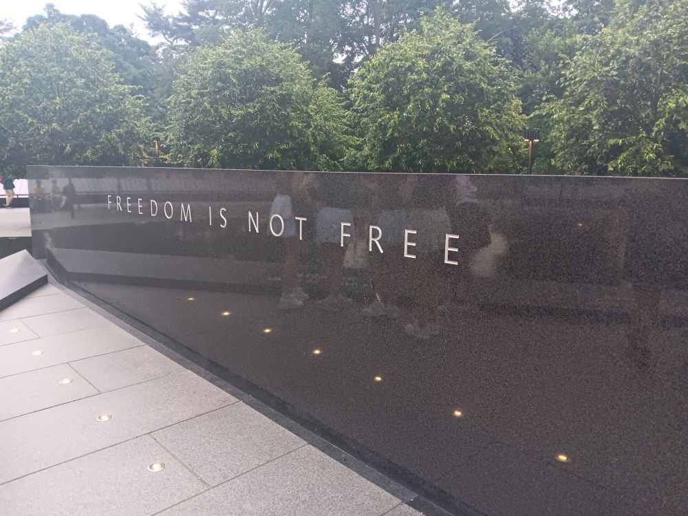 Freedom Is not free