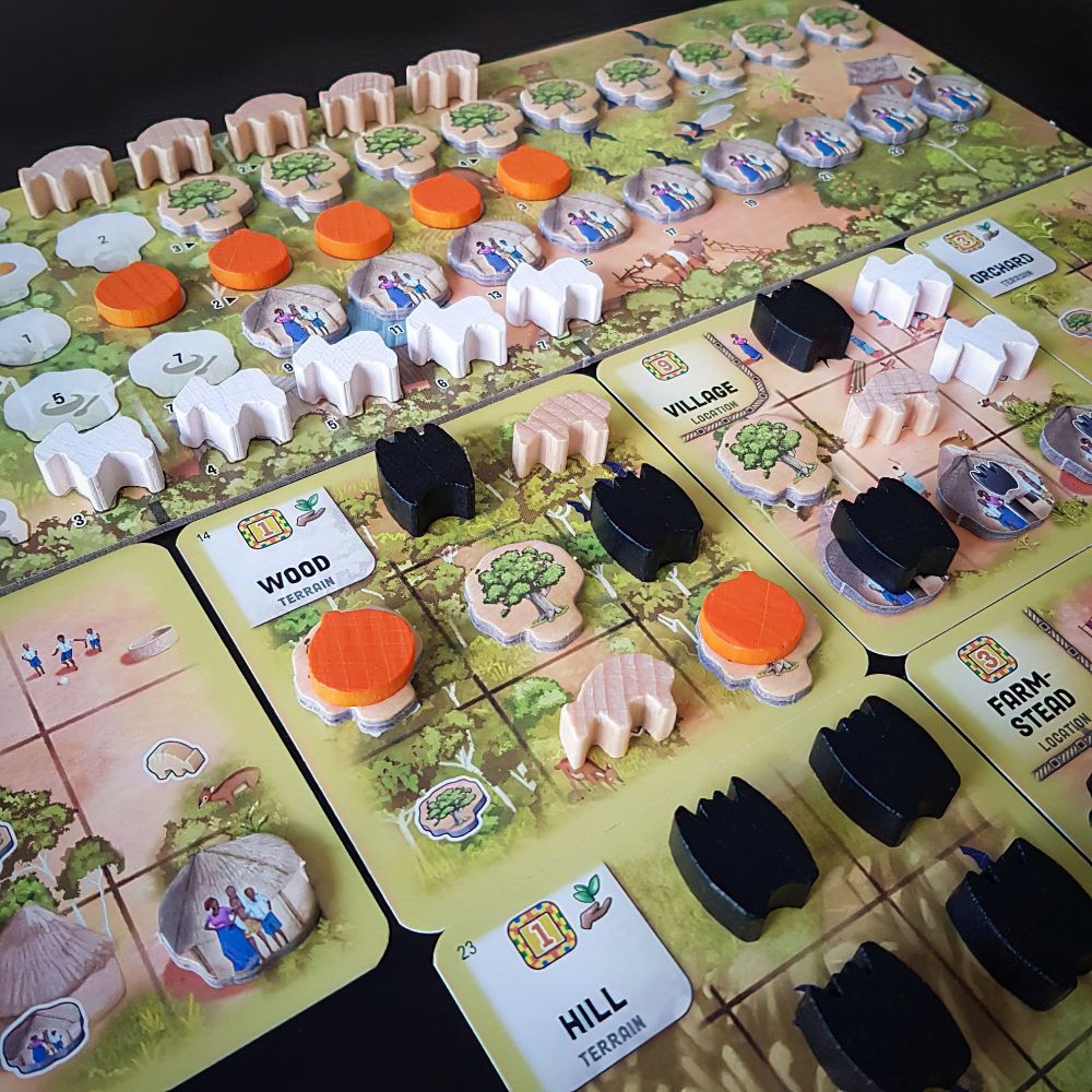 Atiwa Board Game layout