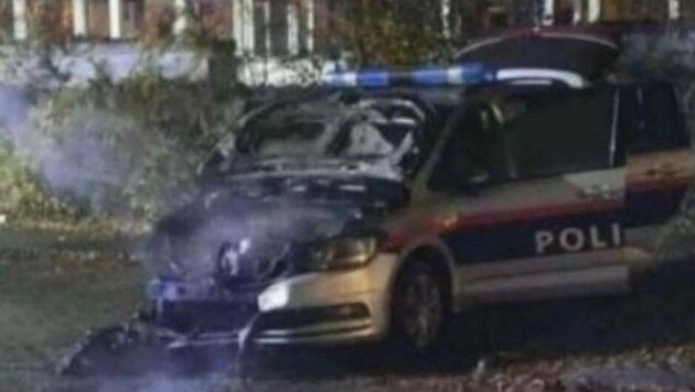 ausgebrannter dritter Advent Bullenwagen