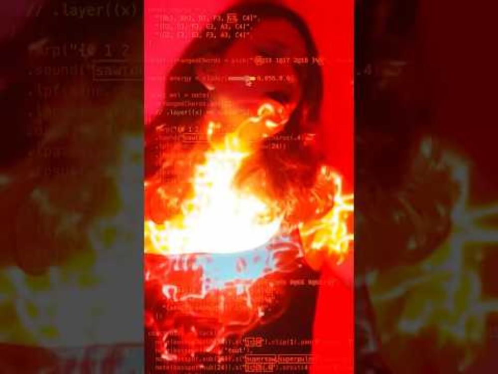 Switch Angel - undivide #electronicmusic #creativecoding #synth