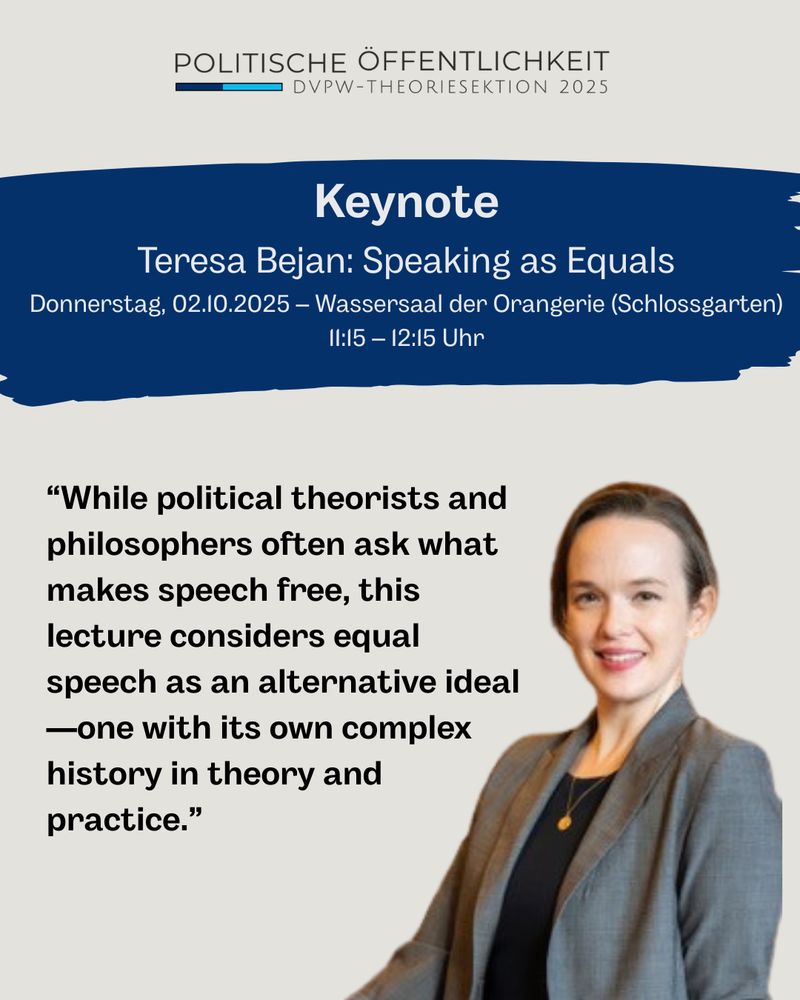 “While political theorists and philosophers often ask what makes speech free, this lecture considers equal speech as an alternative ideal—one with its own complex history in theory and practice.”