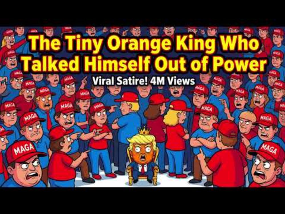 The Tiny Orange King Who Talked Himself Out of Power | MAGA Turns on Trump Parody Song