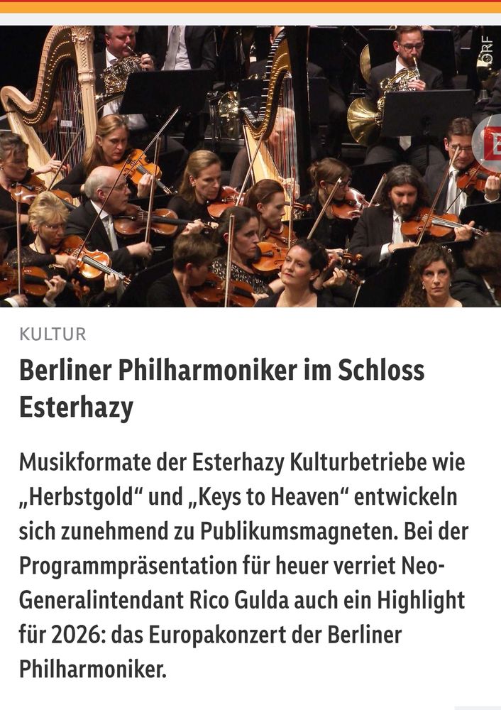 Musiker des Symphonieorchesters Vorarlberg im Konzert. 