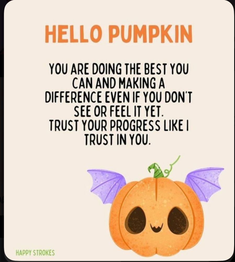 Hello pumpkin