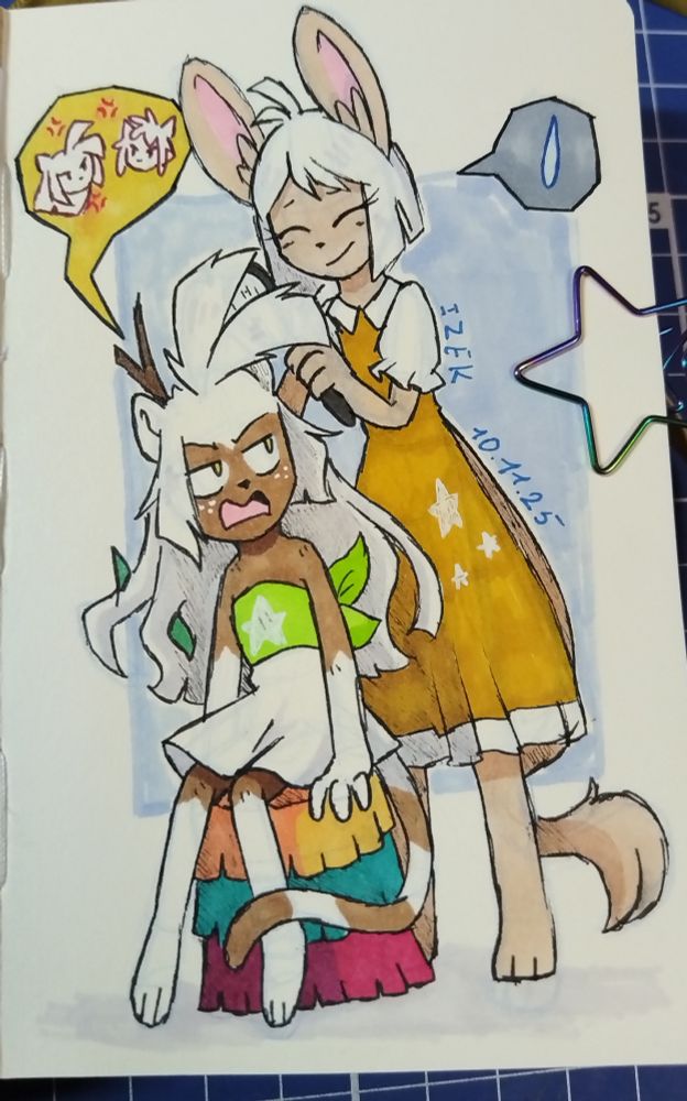 Annabelle with her daughter Mikil