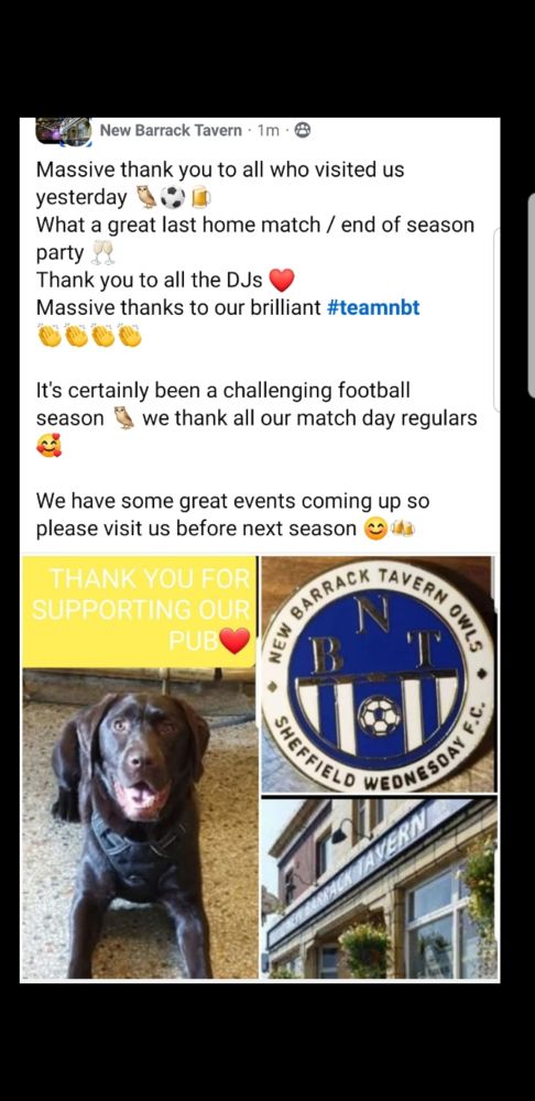 Thank you for supporting our #familyrunpub #familybusiness #communityhub #communitypub #publife 