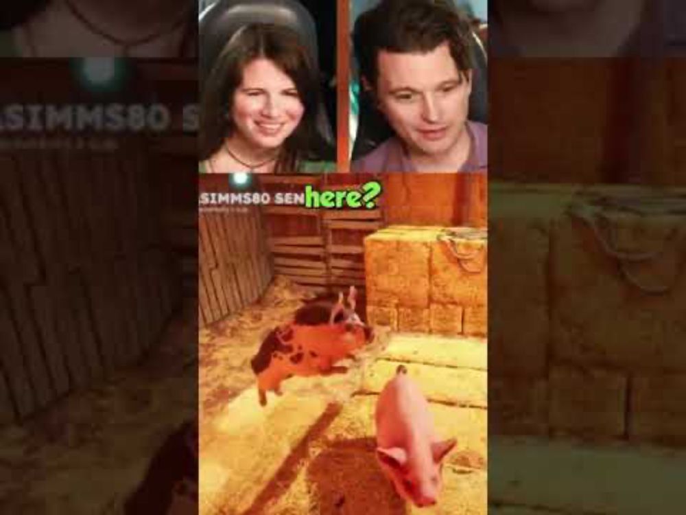 Rainbow Farting Pigs in #SplitFiction! Join us in co-op on #DechartGames live Sundays at 11a PT