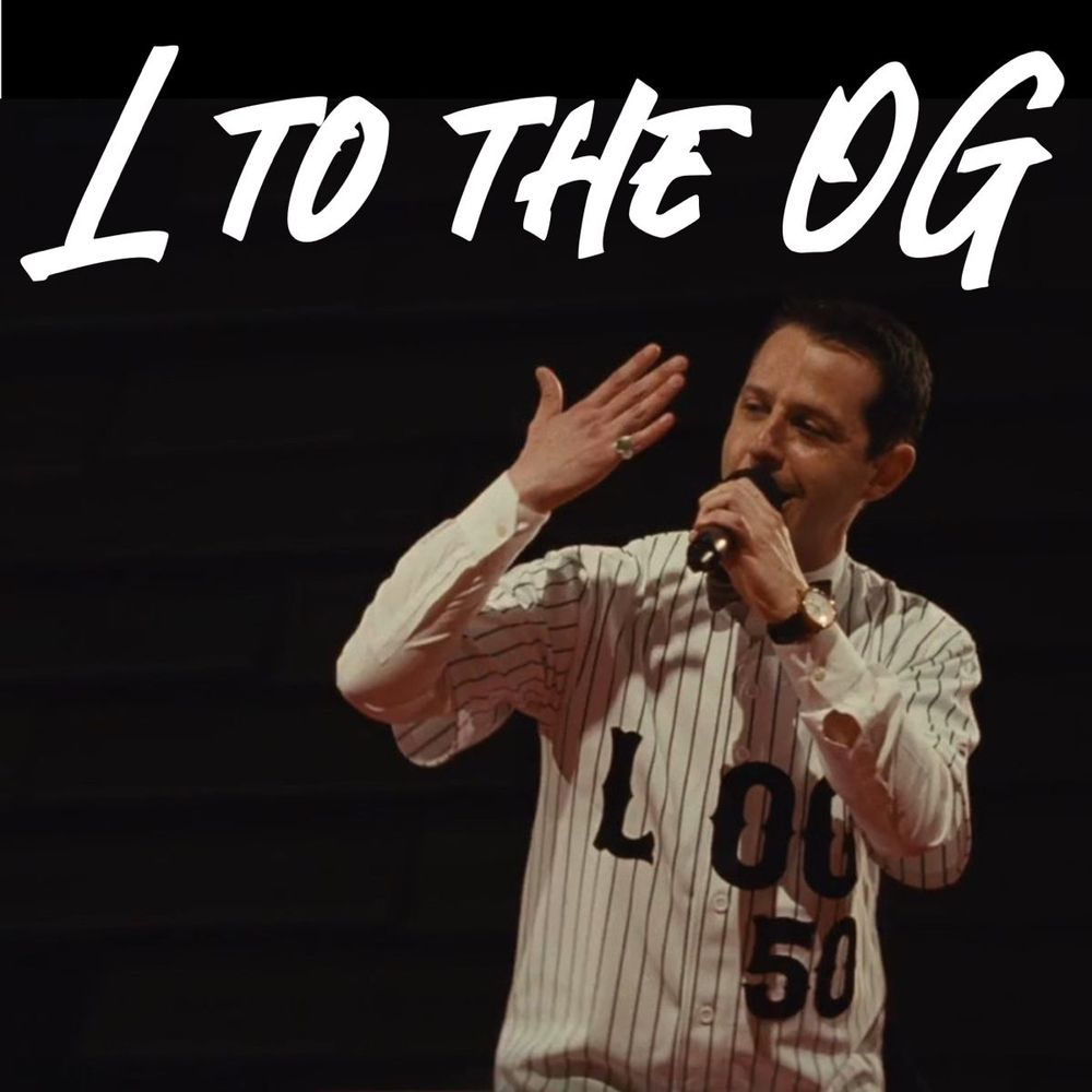 En bild på Kendall Roy från Succession när han sjunger "L to the OG"