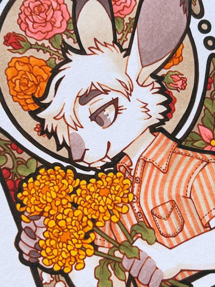Up close photograph of the badge from the previous image.