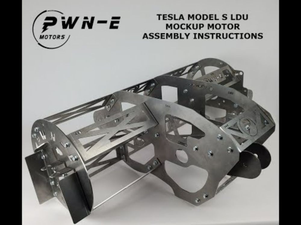 Tesla Model S LDU Mockup Motor Assembly Instructions