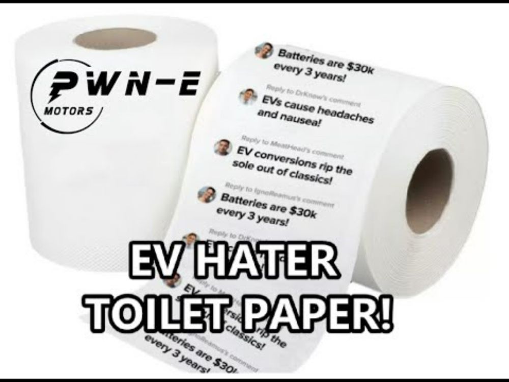 EV Hater Toilet Paper
