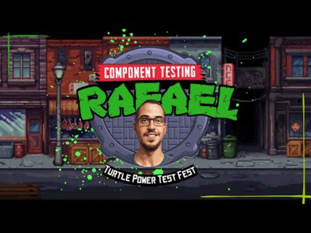 Teenage Mutant Ninja Component Testing | Rafael Mestre