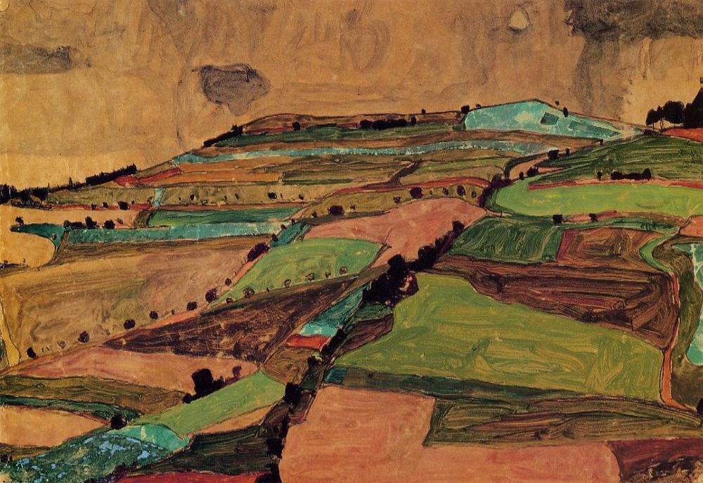 Field Landscape (Kreuzberg near Krumau)
