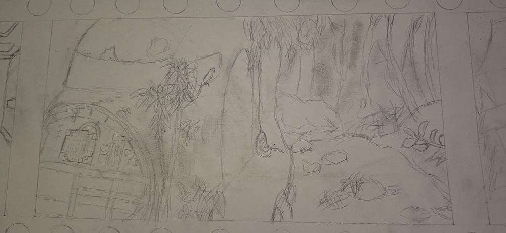 Sketch / drawing for Amazonia