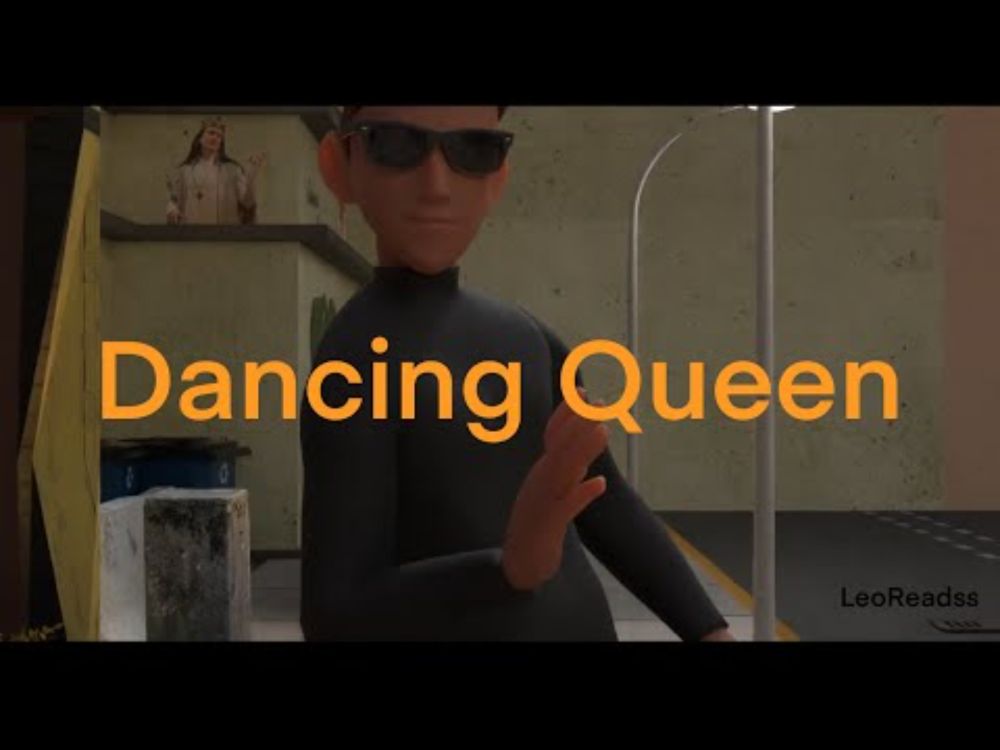 Dancing Queen - Crowley - Good Omens 3D animation for GOTalent 2025