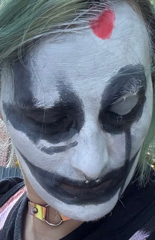 Closeup of my face. One could see intentional similitude to WD Gaster.