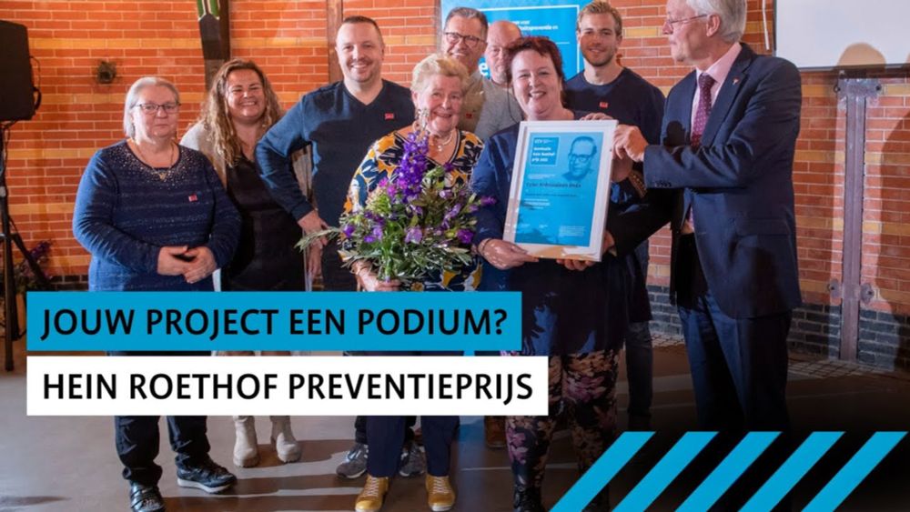 Meld je aan voor de Hein Roethof Preventieprijs