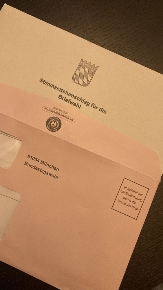 Briefwahlunterlagen