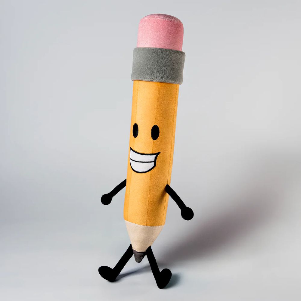 Front of the Pencil plush.